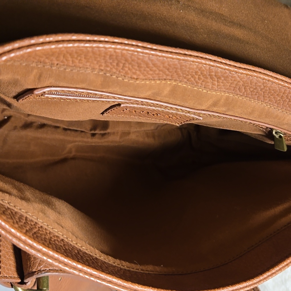 Express Brown Fringe Cross Body Purse - Picture 6 of 8